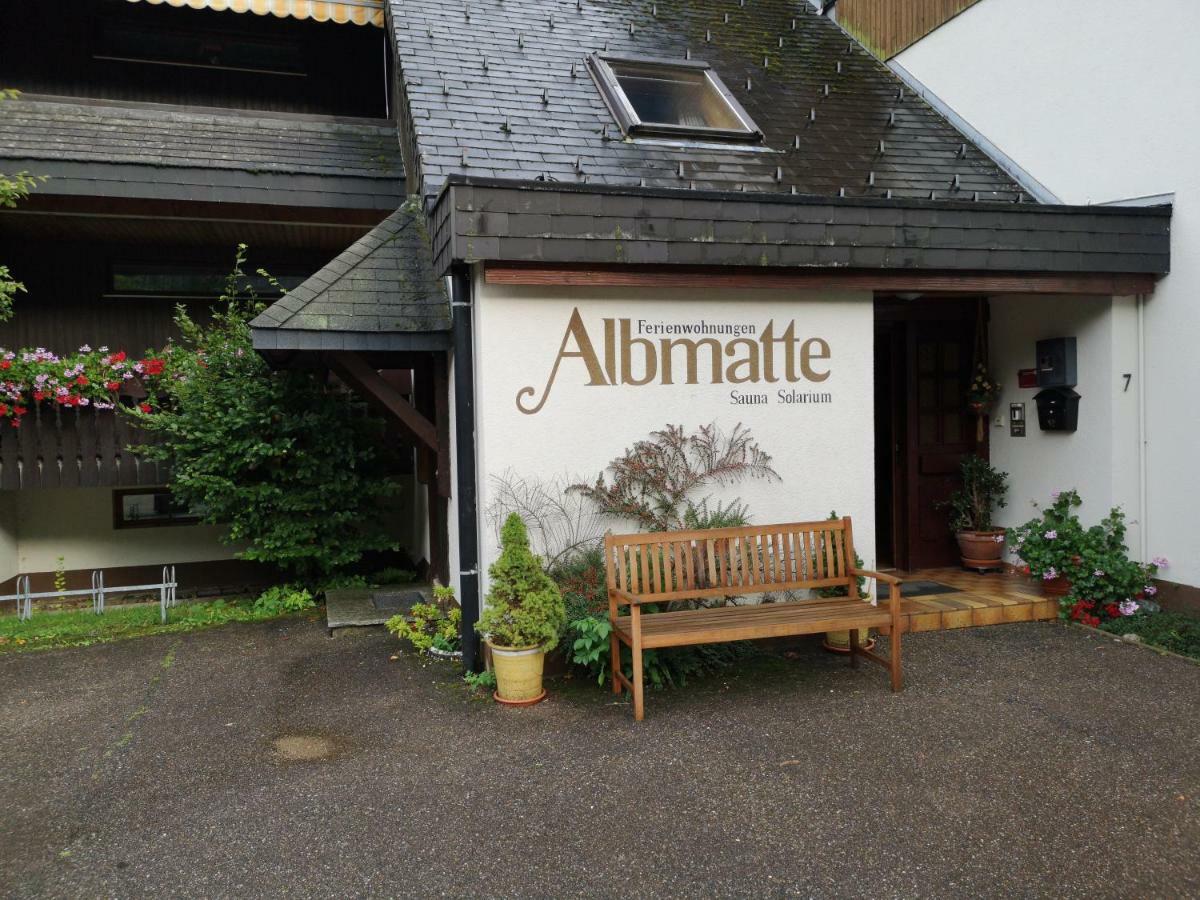 B4 Albmatte Apartment Menzenschwand-Hinterdorf Exterior foto
